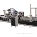 automatic corrugated carton box folder gluer machine